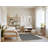 Machine Washable Solid Brown Area Rug-103129250