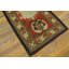 Rare Antique Artistic Art Nouveau Design American Hooked Folk Art Rug