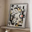 Reproduction encadrée ABSTRACT Series CECLXIX - bois massif-1018383454