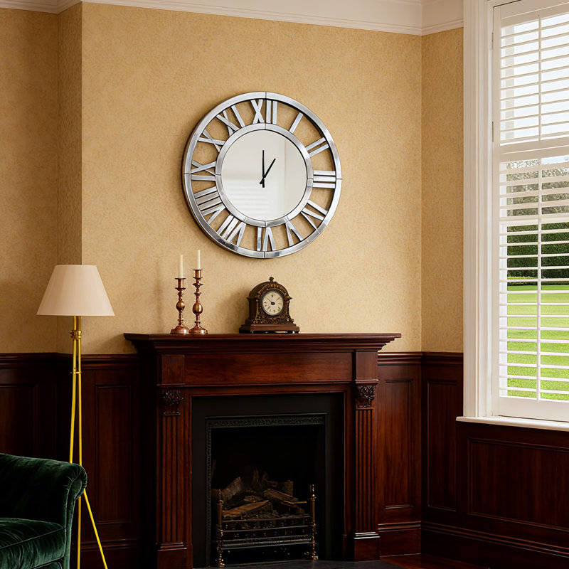 Acrylic Wall Clock, 59cm H x 59cm W x 3.4cm D