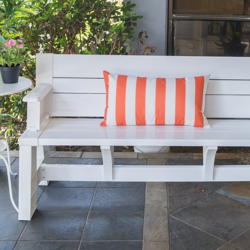 Josephine Outdoor Rectangular Pillow Cover & Insert, Orange