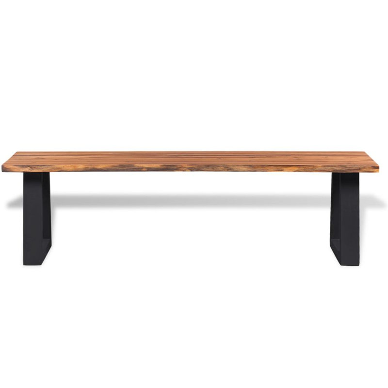 Fagan Metal Bench, H45cm x W145cm x D40cm