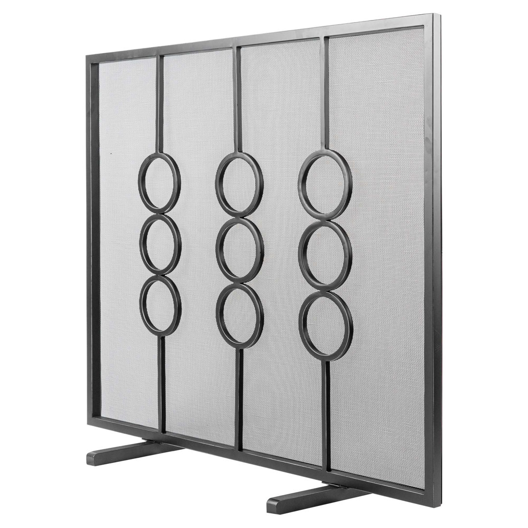 Ringlet Iron Fireplace Screen ellahome 
