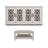 Weddel Basilico Transitional 2 Piece Living Room Media And Coffee Table Set