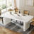 63-Inch Wood Modern Dining Table-113044452