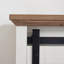 Commode 5 tiroirs avec porte de grange coulissante, commode haute style campagne 5 tiroirs, commode de rangement