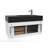 Bassi 36'' Single Bathroom Vanity with Solid Surface Top-1300855782-1300855779-1300855777