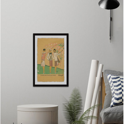 " Croquet Anyone? " Painting Print