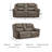 Tenielle Reclining Loveseat With Console