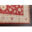 Tapis oriental à motif de légumes Chobi Peshawar noué à la main 4 x 5