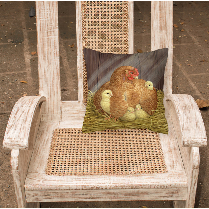 Outdoor Throw Pillow, 18" x 18"