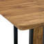 Ensemble de salle à manger rectangulaire en bois avec chaises Cantilever CasaMod