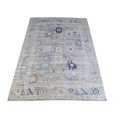 One-of-a-Kind 8'9" X 11'7" Wool Area Rug in Soft Brown
