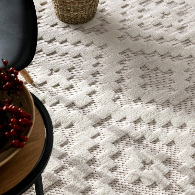 Bowersville Indoor / Outdoor Rug, Rectangle 4' x 3'11"