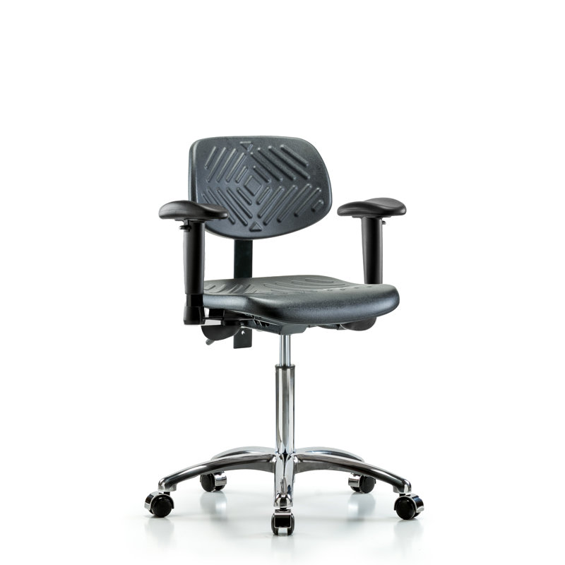 Blue Ridge Ergonomics Task Chair, Not Included, Casters