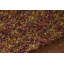 Tapis à poils longs en polyester tissé à la main vert, mauve et orange Stickland-275450050