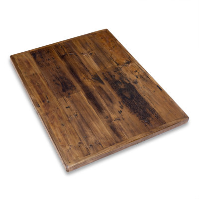 Solid + Manufactured Wood Rectangular Pencil Edge Table Top