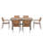 U_Style Experience Outdoor Dining Freedom With A Flexible Set Including Six Chairs And A Table That Extends From 62.9 To 82.6 Inches For Personalized Arrangements-1144631287