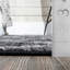 Tapis géométrique marine Lavina-700116360
