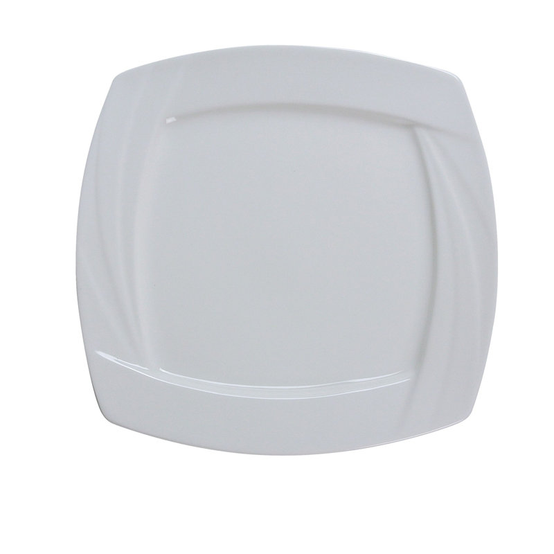 Assiette carrée Yanco Miami Chinaware