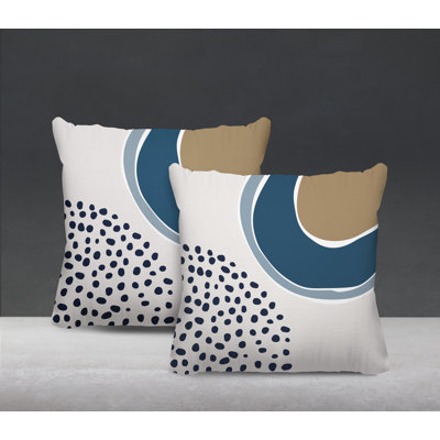Polyester/Polyester Blend Throw Square Indoor/Outdoor