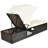 Deatonville Reclining Chaise Lounge with Cushion and Table-12729894