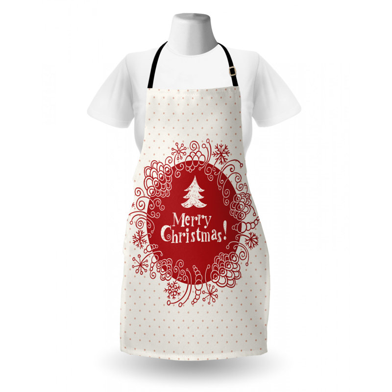 Christmas Bib Apron