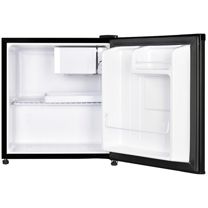 1.7 Cubic-ft Manual Defrost Refrigerator (Black)