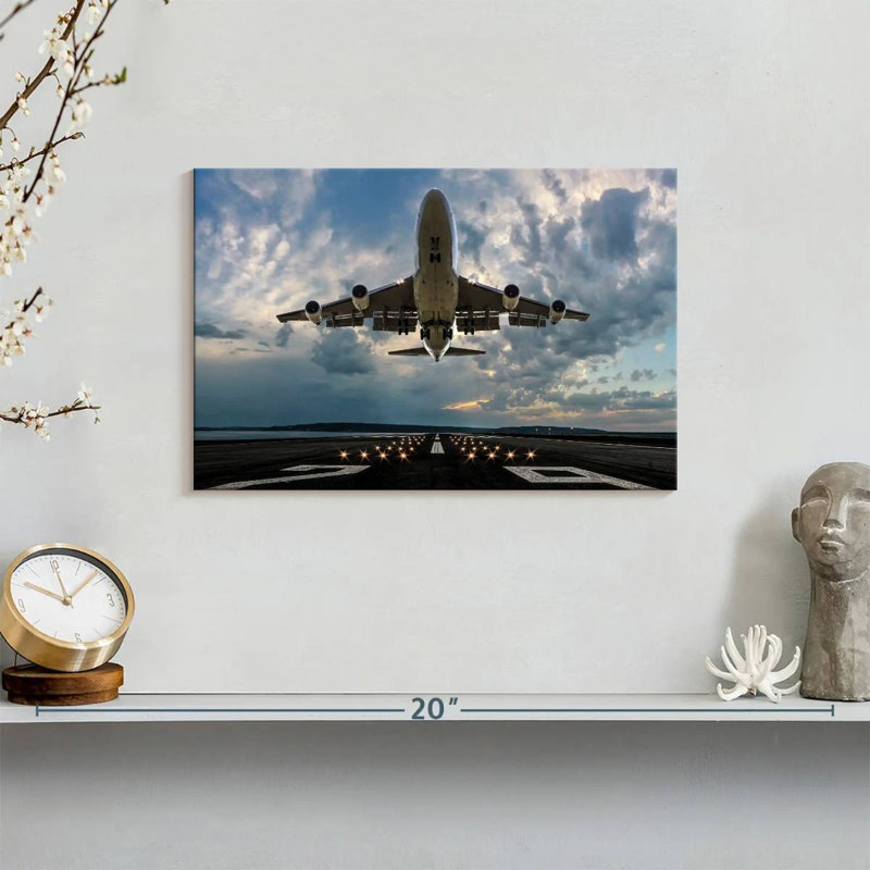 Mehar Takeoff Aviation, 8" H x 12" W