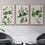 Forest Foliage On Linen I, encadré sur toile, 3 pièces-89277498-89277506