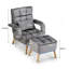 Peytin Velvet Accent Chair-1812668572