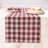 Buffalo Check - 100% Pure Linen Table Runner-114725848-114725842