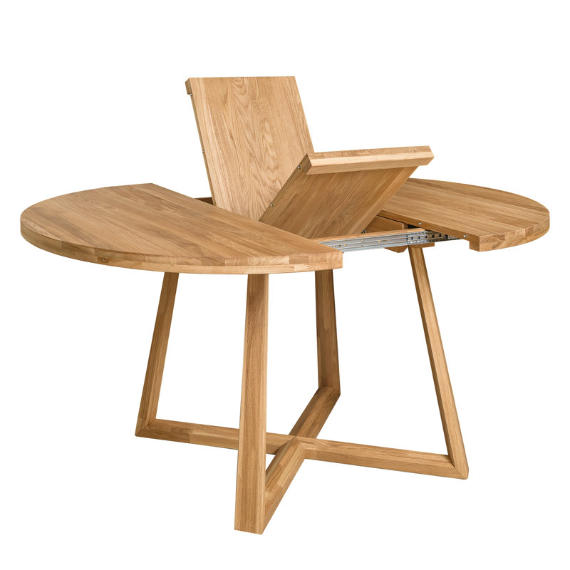 VOKSA Solid Wood Dining Table