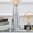 Fahrudin Handmade Glass Table Vase with Crushed Diamond Inlay