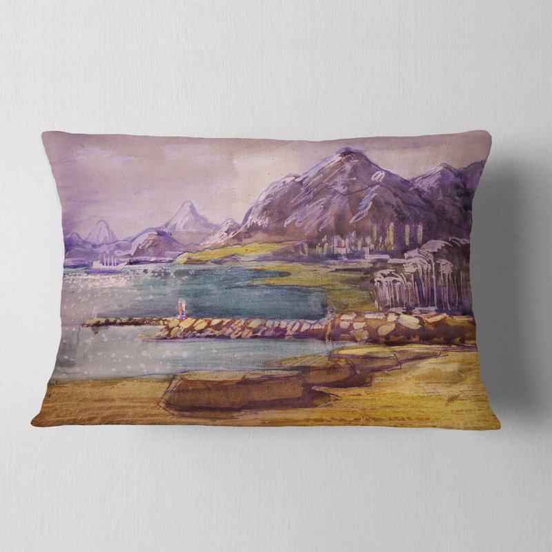 Coussin lombaire Landscape Hills