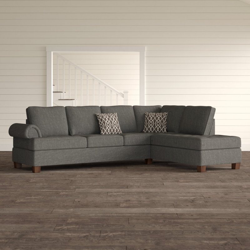 Brylee Reversible Corner Sofa, Ash Grey