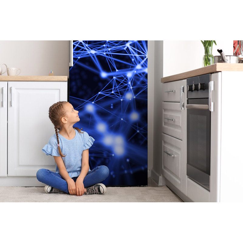 Abstract Door Decal
