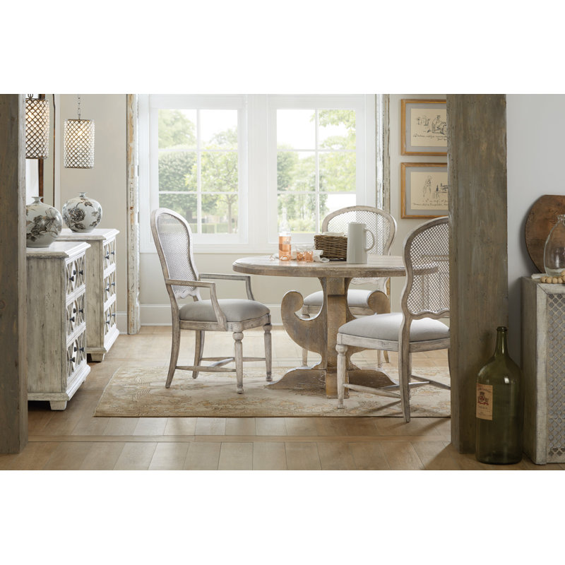 Boheme Gaston Metal Back Arm Chair