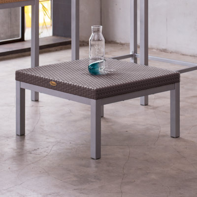 Table basse d'extérieur en résine Raia