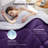 Bedsure Twin-XL Color Block Quilted Duvet Insert – Purple & Pale Purple, Down Alternative, All-Season-126364010-126364009