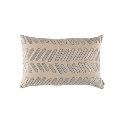 Peru Geometric Linen Throw Pillow