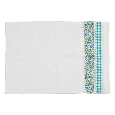 Floral Jacquard Dish Cloth Kitchen Towel