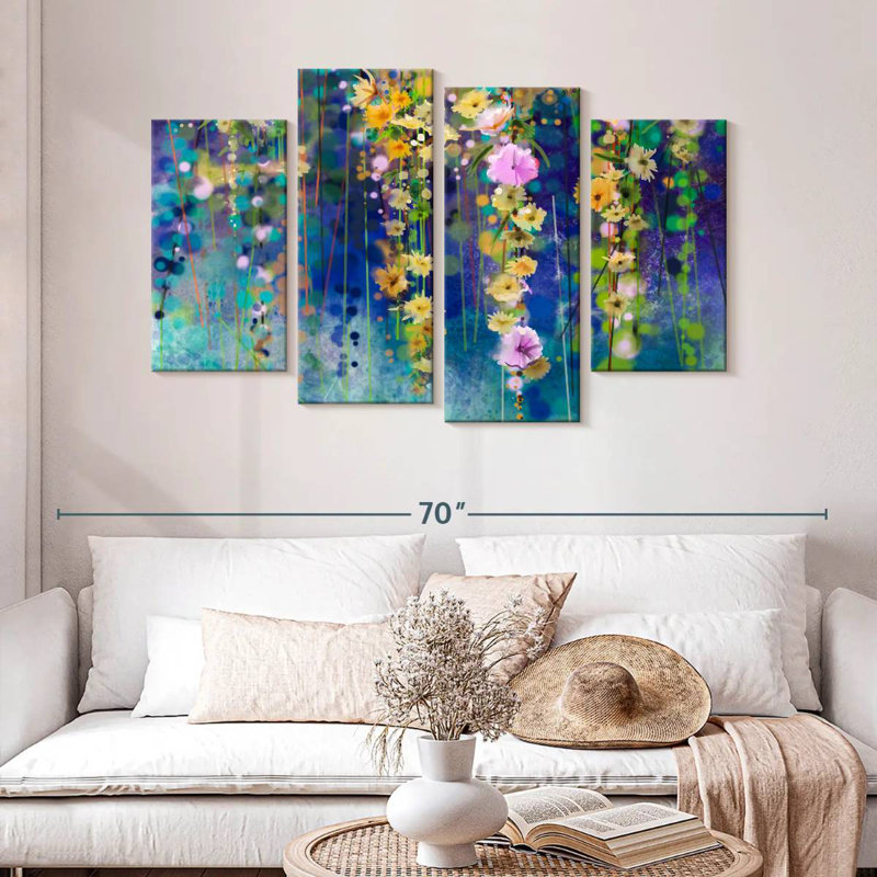 Harnek Hanging Floral Abstract