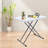 30.31" x 19.69" Height Adjustable Folding Rectangular Table