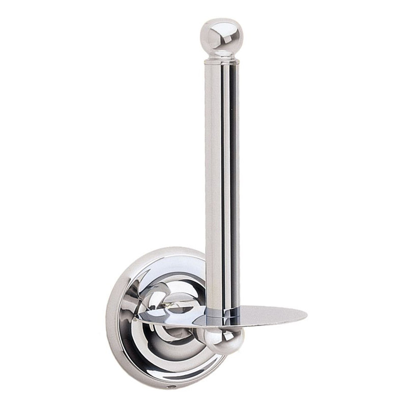 Wall Mounted Toilet Paper Holder, Polished Chrome