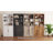 6-Tier Fixed Shelf Bookcase, 75" Tall Heavy-Duty Storage with Tip-Resistant Design-444976182