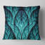 Organisme biologique exotique bleu - coussin imprimé abstrait-29984998-29995269