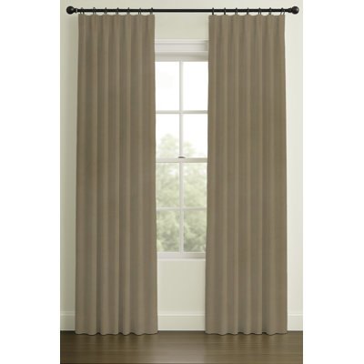 96" Inverted Pleat Room Darkening Morton Feather