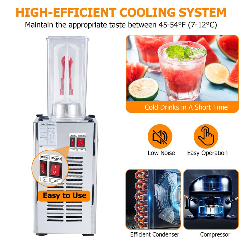 Stainless Steel Beverage Dispenser