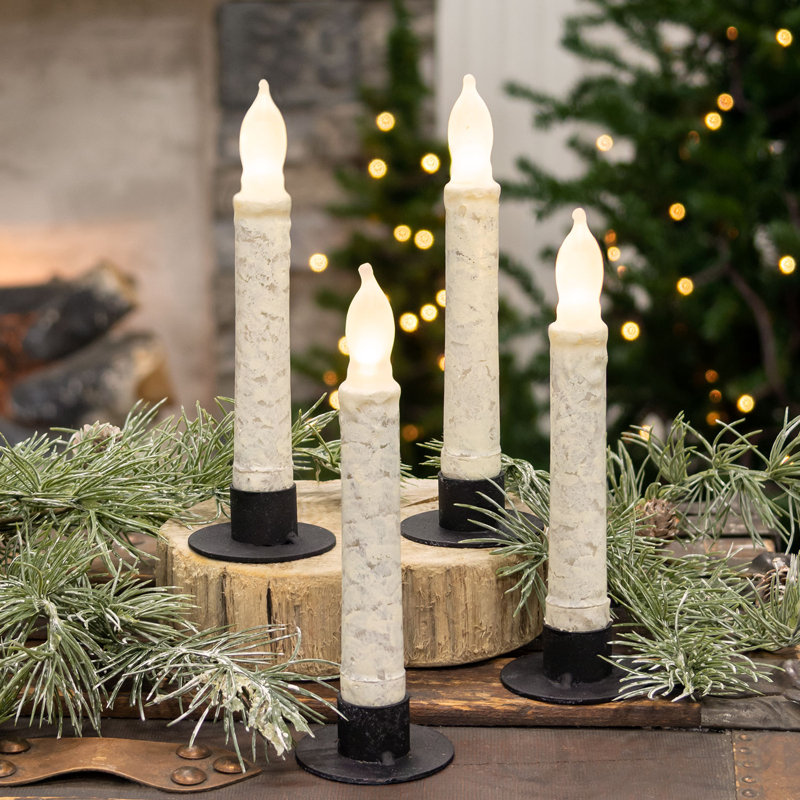 Unscented Flameless Taper Candle